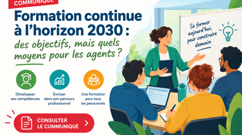 Formation continue à l’horizon 2030